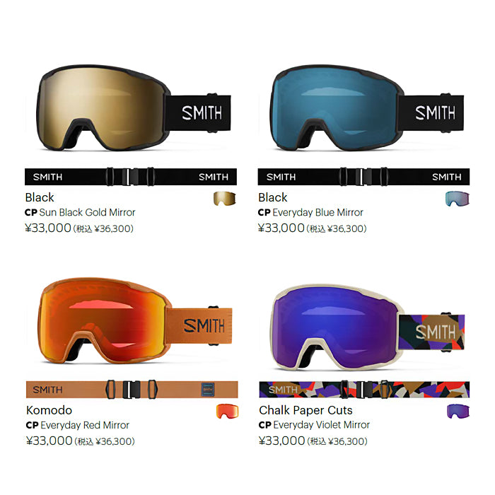 スノーボード ゴーグル スミス SMITH PREVIEW CARNATION 25-26 送料無料 日本正規品 予約商品 店頭受け取り可能