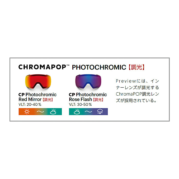 スノーボード ゴーグル スミス SMITH PREVIEW CHALK PAPER CUTS 25-26 送料無料 日本正規品 予約商品 店頭受け取り可能