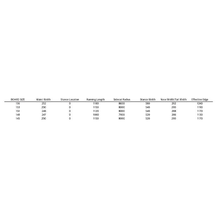 SPREAD スプレッド LTA 25-26 スノーボード ボード