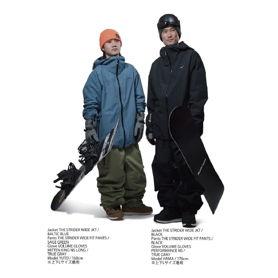 REW ウェア アールイーダブリュー STRIDER WIDE FIT PANTS 02 26-27 スノーボードウェア 日本正規品
