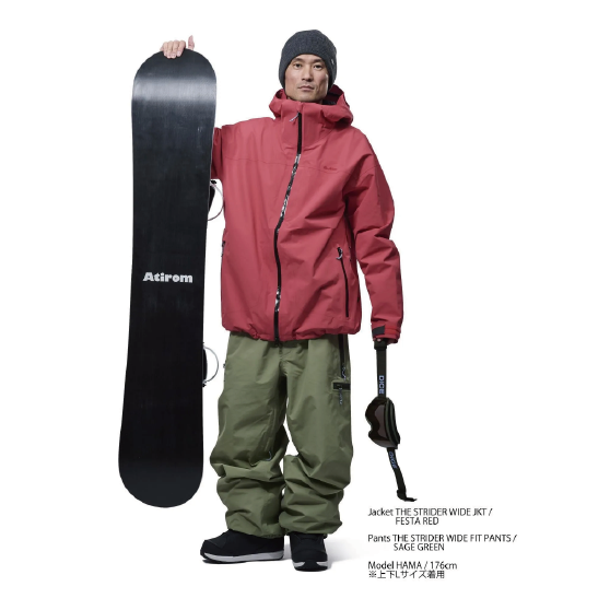 REW ウェア アールイーダブリュー STRIDER WIDE JKT 23 26-27