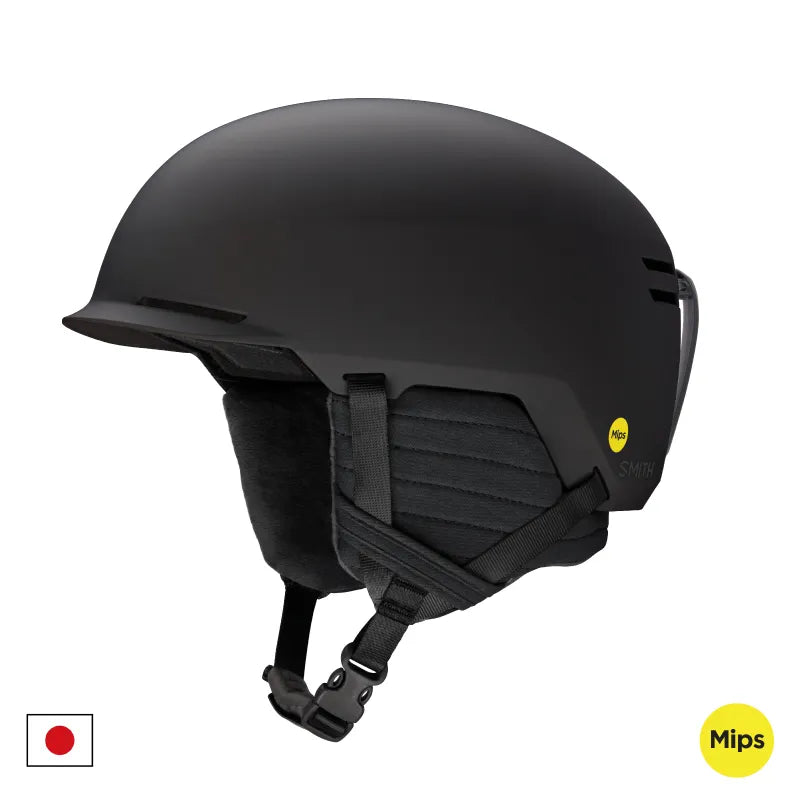スノーボード ヘルメット スミス SMITH SCOUT MIPS MATTE BLACK 25-26 送料無料 日本正規品 予約商品 店頭受け取り可能