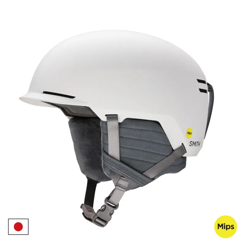 スノーボード ヘルメット スミス SMITH SCOUT MIPS MATTE WHITE 25-26 送料無料 日本正規品 予約商品 店頭受け取り可能
