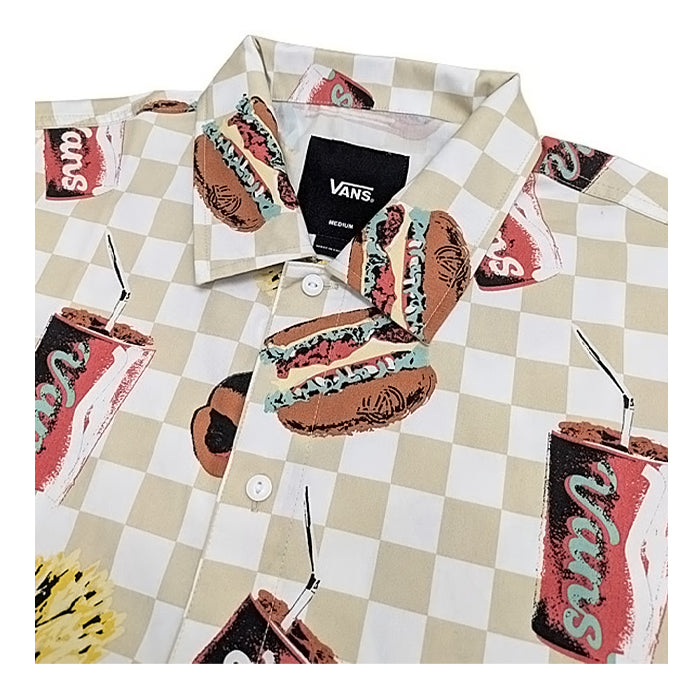 24-25 VANS POP FAST FOOD SHIRT Colorful スノーボード