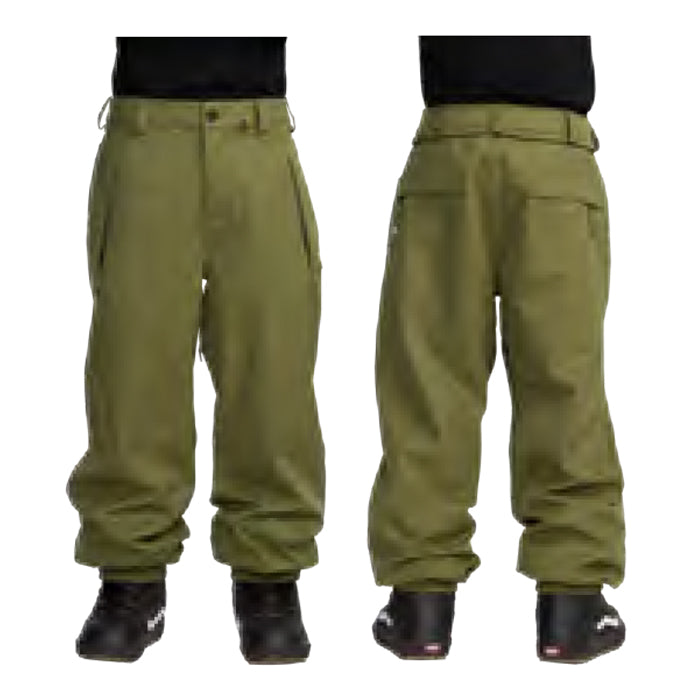25-26 VOLCOM ARTHUR 20K PANT DKO-DARK OLIVE スノーボード 日本正規品 早期予約