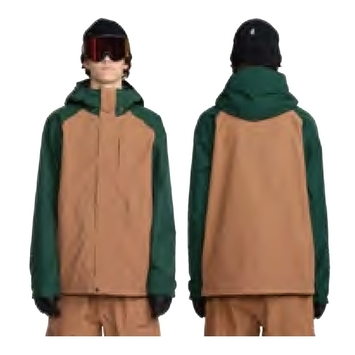 25-26 VOLCOM DUA GORE-TEX JACKET TBR-TERRA BROWN スノーボード 日本正規品 早期予約