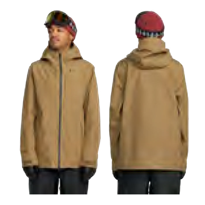 25-26 VOLCOM TESTER 3L GORE-TEX JACKET BRZ-BRONZE スノーボード 日本正規品 早期予約