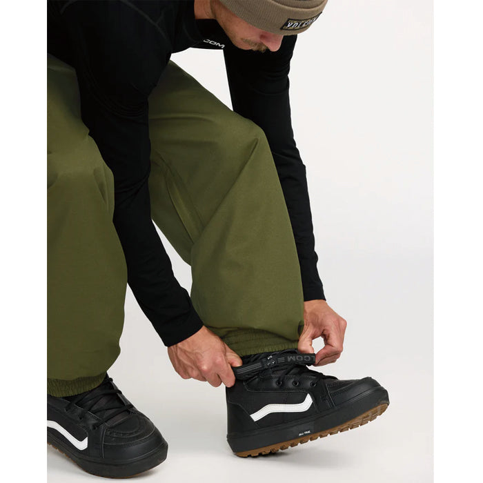 25-26 VOLCOM ARTHUR 20K PANT DKO-DARK OLIVE 25-26