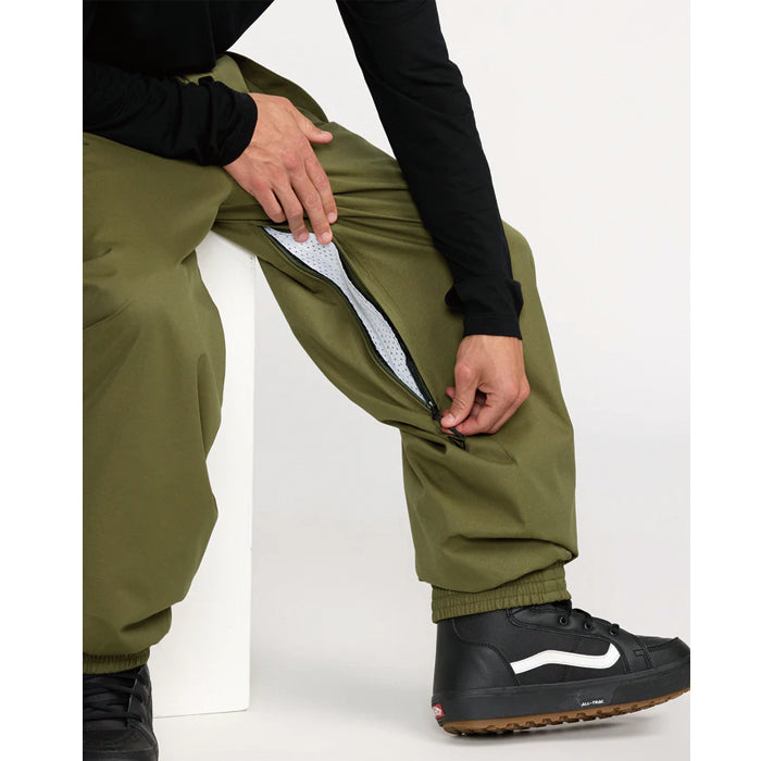 25-26 VOLCOM ARTHUR 20K PANT DKO-DARK OLIVE 25-26