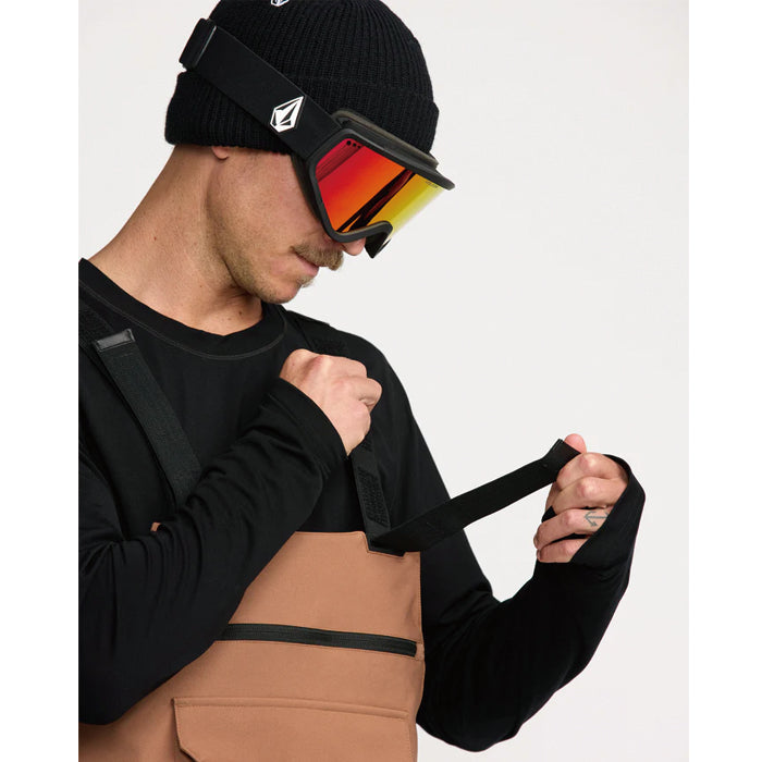 25-26 VOLCOM ROAN BIB OVERALL TBR-TERRA BROWN 25-26