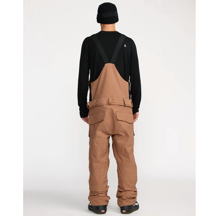 25-26 VOLCOM ROAN BIB OVERALL TBR-TERRA BROWN 25-26