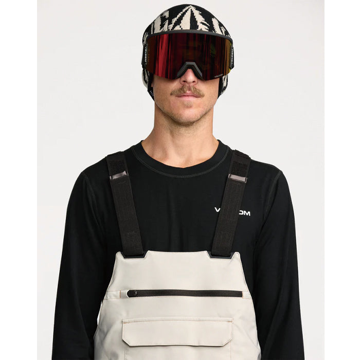 25-26 VOLCOM ROAN BIB OVERALL STN-STONE 25-26