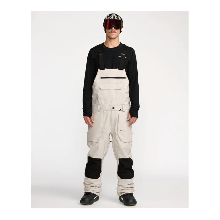 25-26 VOLCOM ROAN BIB OVERALL STN-STONE 25-26