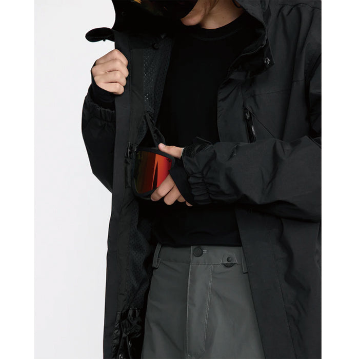 25-26 VOLCOM L GORE-TEX JACKET BLK-BLACK 25-26
