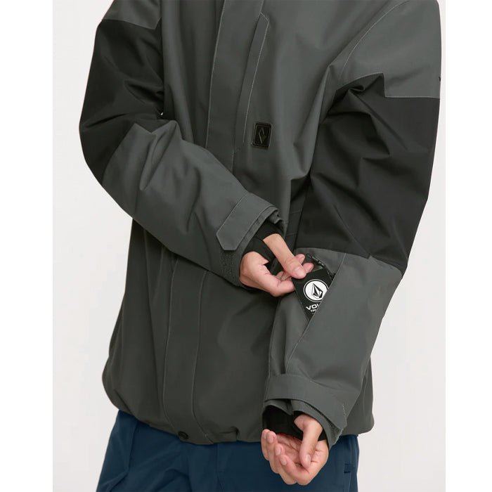 25-26 VOLCOM PRIMRY JACKET DGR-DARK GREY 25-26