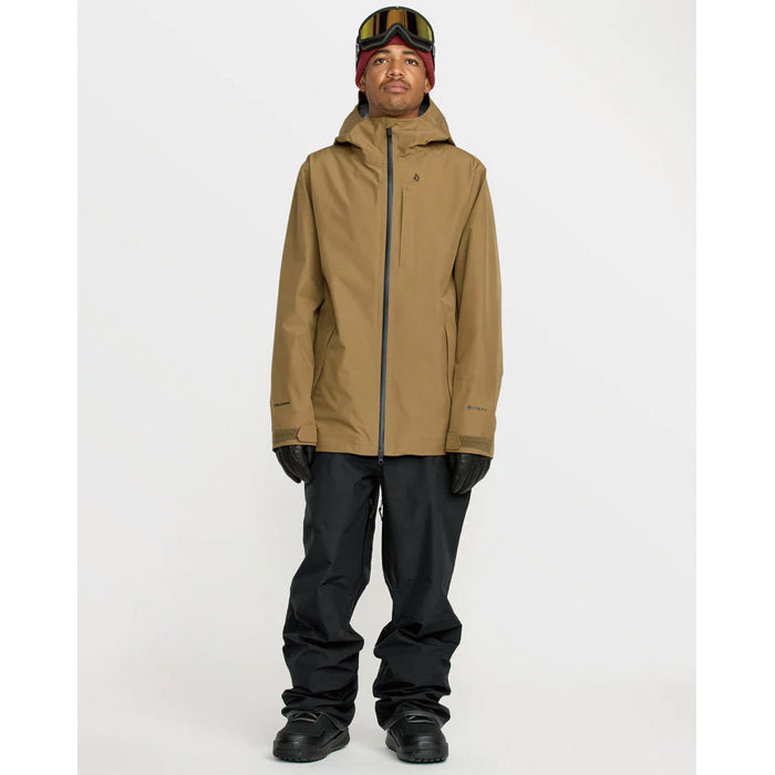 25-26 VOLCOM TESTER 3L GORE-TEX JACKET BRZ-BRONZE 25-26