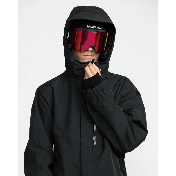 25-26 VOLCOM L GORE-TEX JACKET BLK-BLACK 25-26