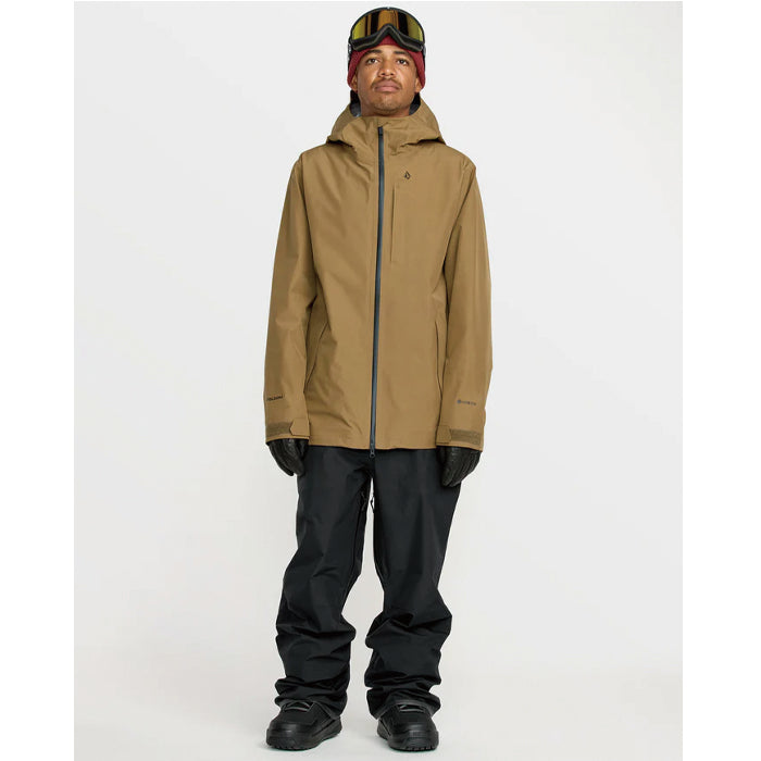 25-26 VOLCOM TESTER 3L GORE-TEX JACKET BRZ-BRONZE 25-26