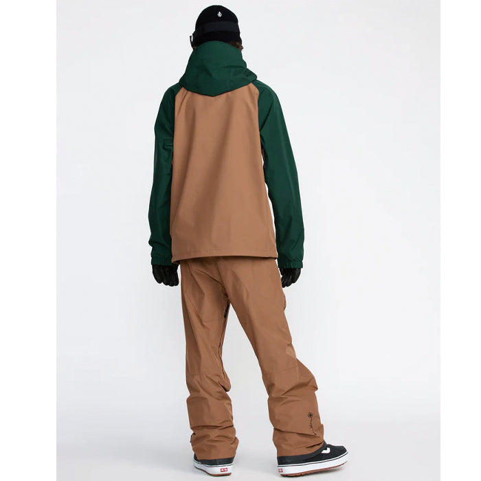 25-26 VOLCOM DUA GORE-TEX JACKET TBR-TERRA BROWN 25-26