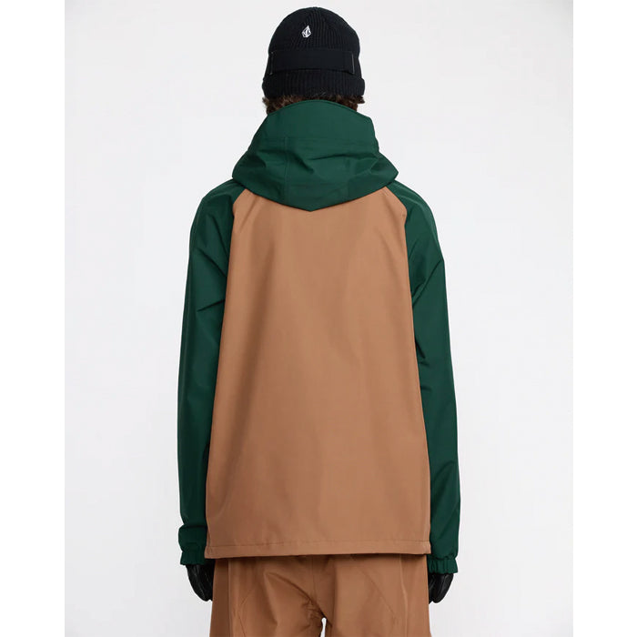 25-26 VOLCOM DUA GORE-TEX JACKET TBR-TERRA BROWN 25-26