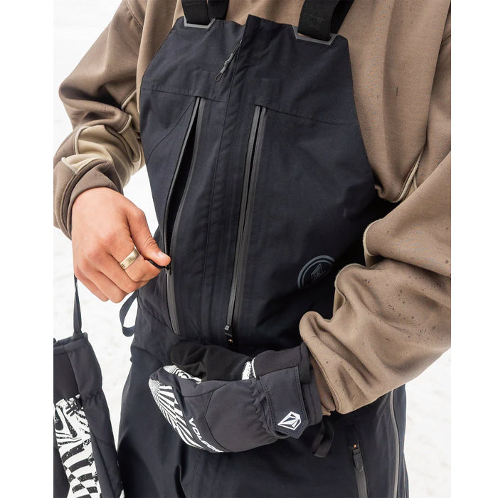 25-26 VOLCOM ANYOX GORE-TEX PRO SHELL BIB BLK-BLACK 25-26