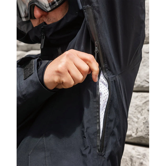25-26 VOLCOM TESTER 3L GORE-TEX JACKET BLK-BLACK 25-26