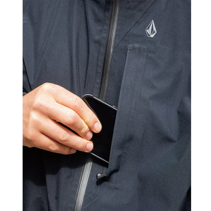 25-26 VOLCOM TESTER 3L GORE-TEX JACKET BLK-BLACK 25-26