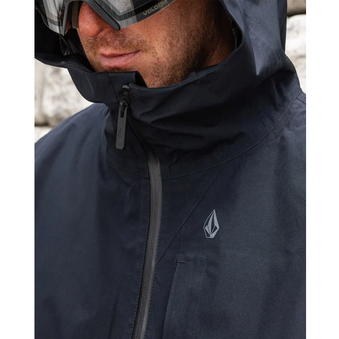 25-26 VOLCOM TESTER 3L GORE-TEX JACKET BLK-BLACK 25-26