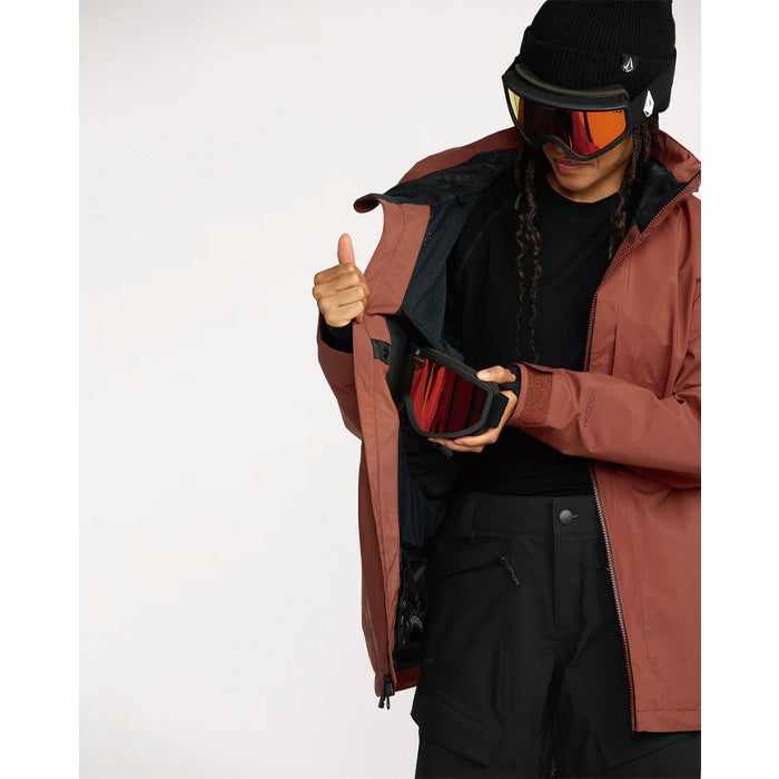 25-26 VOLCOM AT STRETCH GORE-TEX JACKET HEN-HENNA 25-26