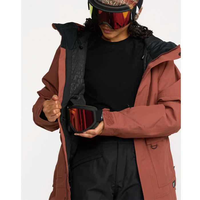 25-26 VOLCOM QC CRUISER INS PARKA HEN-HENNA 25-26