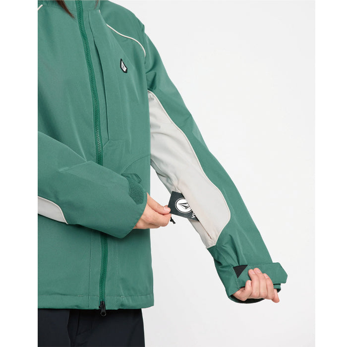 25-26 VOLCOM STONE SMOKESHOW 20K JACKET SUG-SPRUCE GREEN 25-26