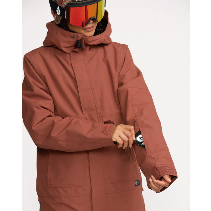 25-26 VOLCOM QC CRUISER INS PARKA HEN-HENNA 25-26