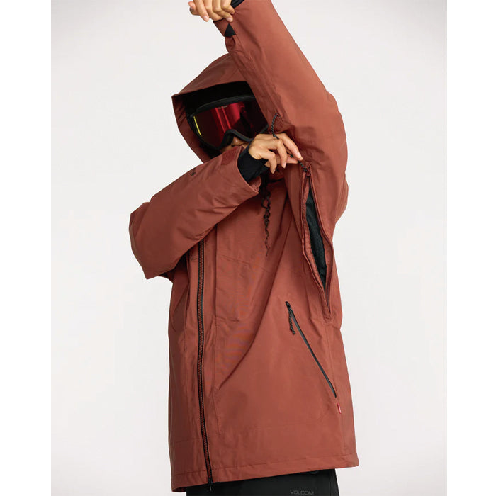25-26 VOLCOM AT STRETCH GORE-TEX JACKET HEN-HENNA 25-26