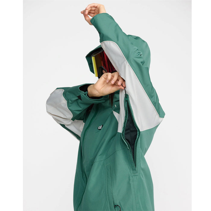 25-26 VOLCOM STONE SMOKESHOW 20K JACKET SUG-SPRUCE GREEN 25-26