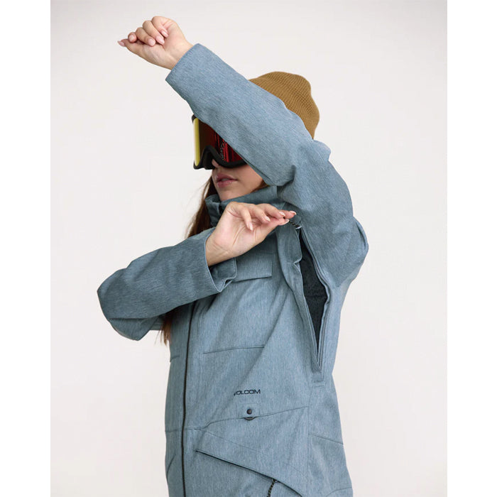 25-26 VOLCOM SHILOH SNOW SUIT DEN-DENIM 25-26