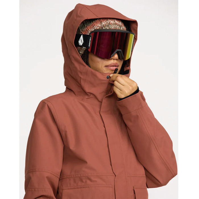 25-26 VOLCOM QC CRUISER INS PARKA HEN-HENNA 25-26