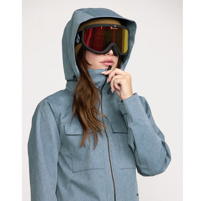 25-26 VOLCOM SHILOH SNOW SUIT DEN-DENIM 25-26