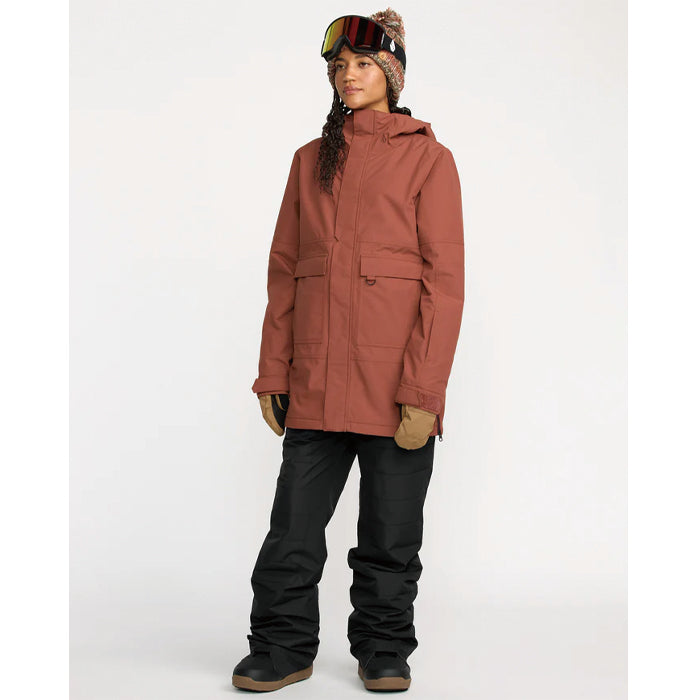 25-26 VOLCOM QC CRUISER INS PARKA HEN-HENNA 25-26