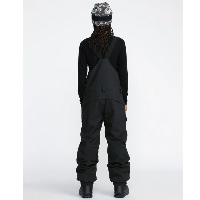 25-26 VOLCOM CRESTON 3D STRETCH BIB OVERALL BLK-BLACK 25-26