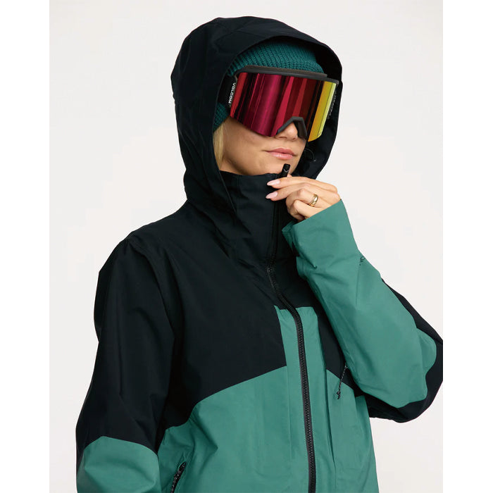 25-26 VOLCOM AT STRETCH GORE-TEX JACKET SUG-SPRUCE GREEN 25-26