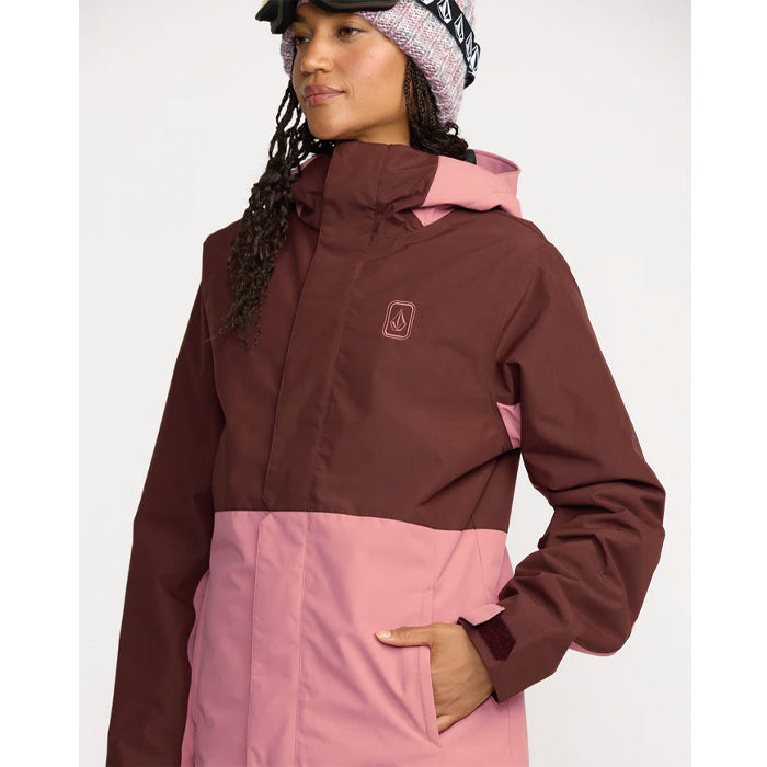 25-26 VOLCOM BOLT INS JACKET OXB-OXBLOOD 25-26