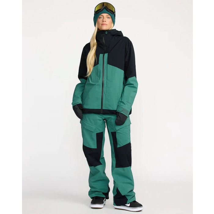 25-26 VOLCOM AT STRETCH GORE-TEX JACKET SUG-SPRUCE GREEN 25-26