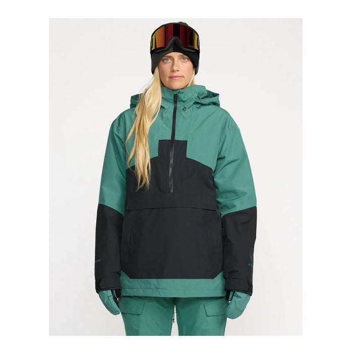 25-26 VOLCOM FERN INS GORE PULLOVER SUG-SPRUCE GREEN 25-26