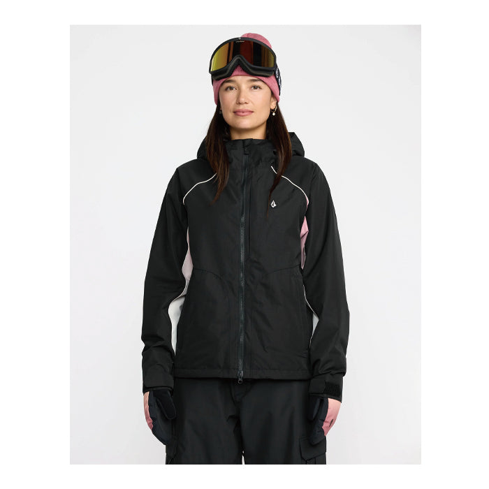 25-26 VOLCOM STONE SMOKESHOW 20K JACKET BLK-BLACK 25-26