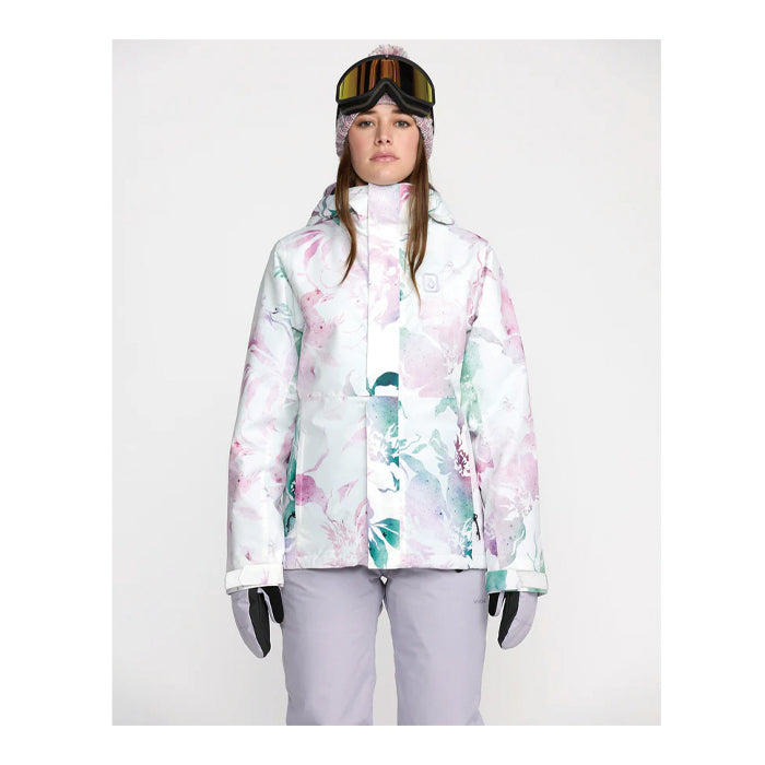 25-26 VOLCOM BOLT INS JACKET WHT-WHITE 25-26