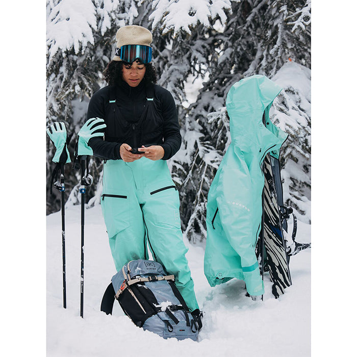 24-25 BURTON W AK GORE TUSK BIB POWDER MINT スノーボード