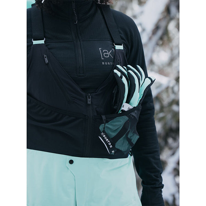24-25 BURTON W AK GORE TUSK BIB POWDER MINT スノーボード
