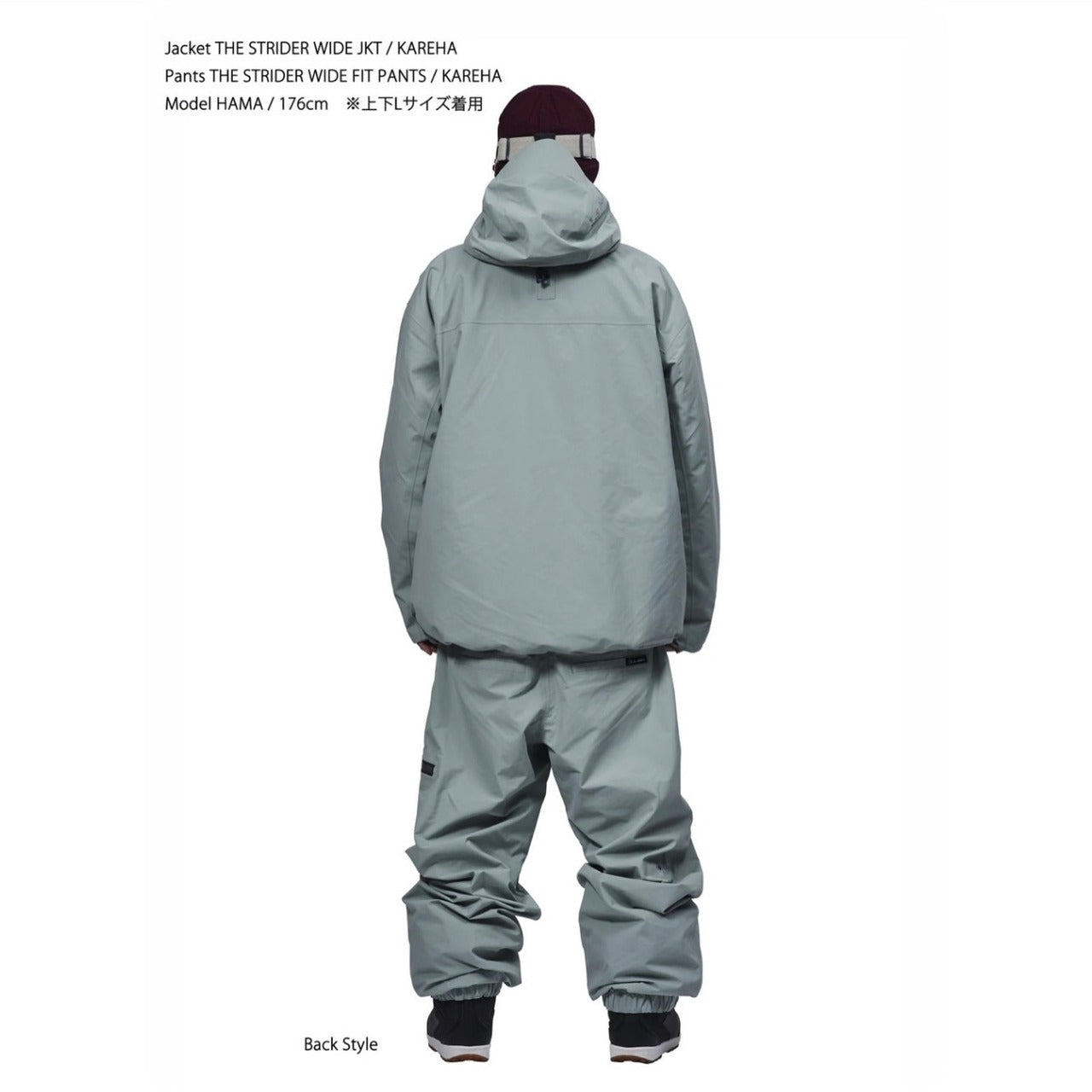 スノーボード ウェア アールイーダブリュー REW STRIDER WIDE JKT 22