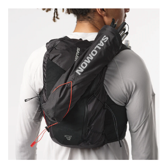 SALOMON  [salomon] ACTIVE SKIN 12 SET  Black Metal 26-27 日本正規品