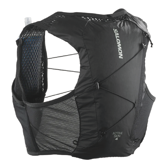 SALOMON  [salomon] ACTIVE SKIN 4 SET  Black Metal 26-27 日本正規品